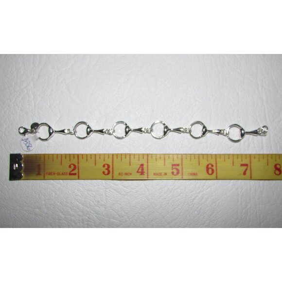 Silver Horsebit Styled Bracelet – NEW - Picture 2 of 8